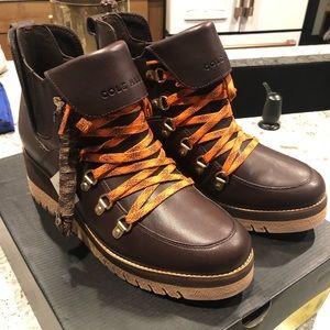 NWOT Cole Haan waterproof zero grand wedge bootie sz 9.5